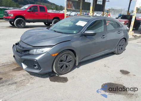 2017 Honda Civic Ex from USA, damaged, VIN SHHFK7H51HU406099